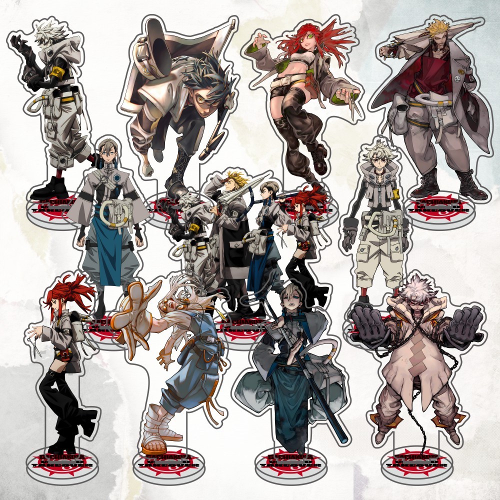 Anime FigureGachiakuta Acrylic Stand Model Plate Keychain Rudo Enjin Zanka Riyo Jabber Desk Decor Co