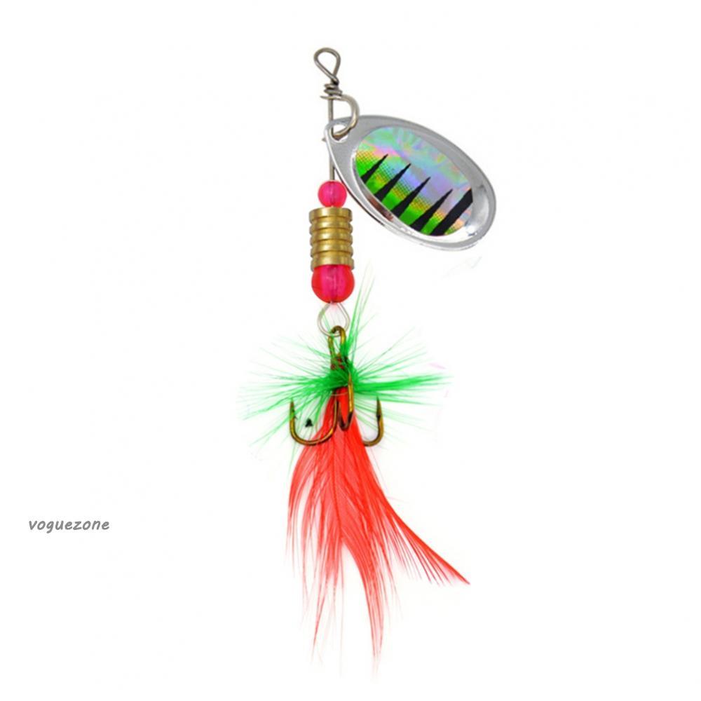 #VOGUEZ#Bass Fishing Lure Continuous Vibration For Crappie Fishing Feathered Tail Lure