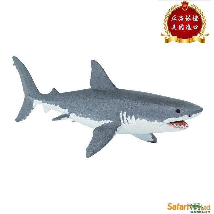 Safari Ltd Great White Shark Eater Shark Sea Animal Model Toy200729