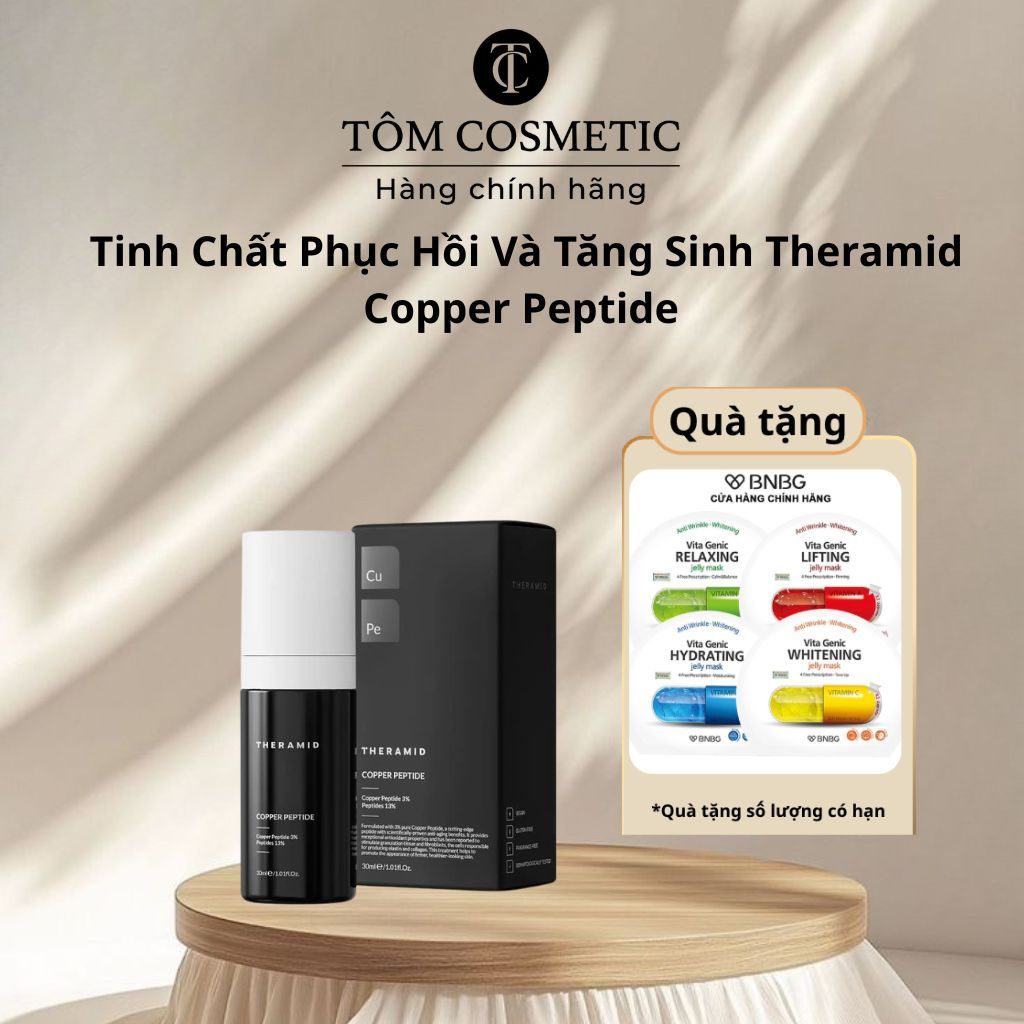 Tinh Chất Phục Hồi Và Tăng Sinh Theramid Copper Peptide 30ml
