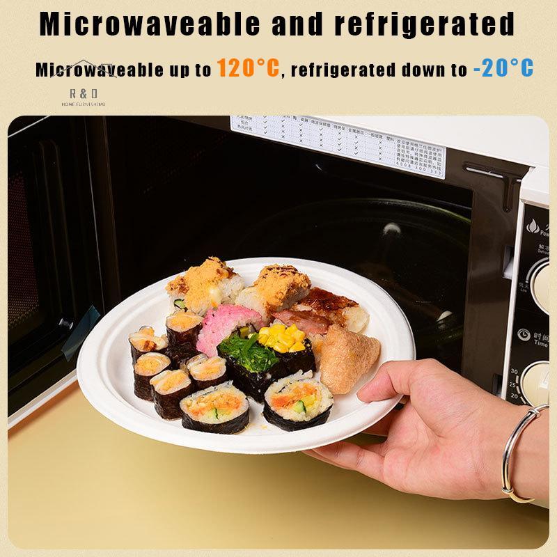 RO > Đĩa nhà bếp dùng một lần có ren tròn di động tinh tế tùy chỉnh mới