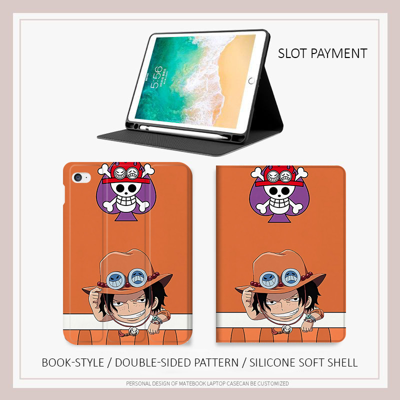 ốp ipadOne Piece Luffy Orange air6 ipad a16 gen 11 Air M3 Air 4/5/6 Air7 10.2 Gen 7/8/9ipad air m3 ố