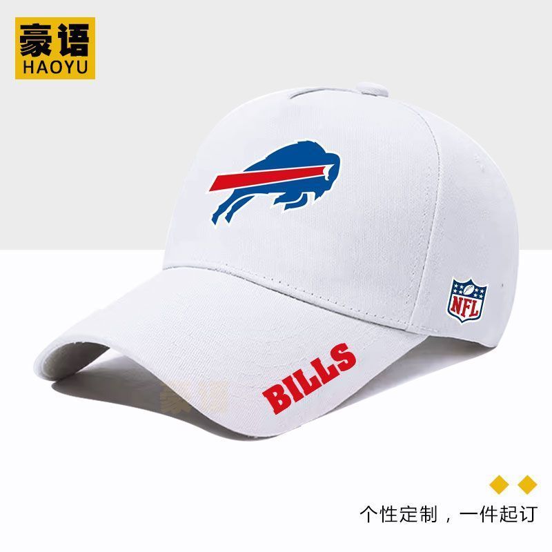 Mũ bóng chày Buffalo Bills chống nắng, phù hợp nam nữ, có thể tùy chỉnh - Mã 0320
