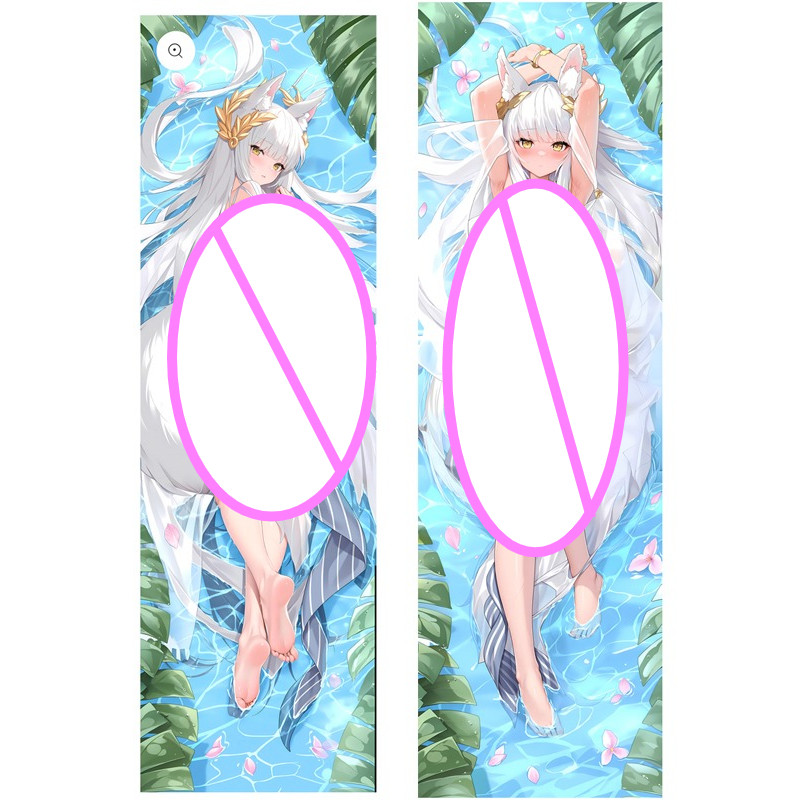 Arknights bạch kim Anime Vỏ Gối Cô Gái Gợi Cảm DIY CustomCosplay Trang Phục Ôm Thân Gối Bao