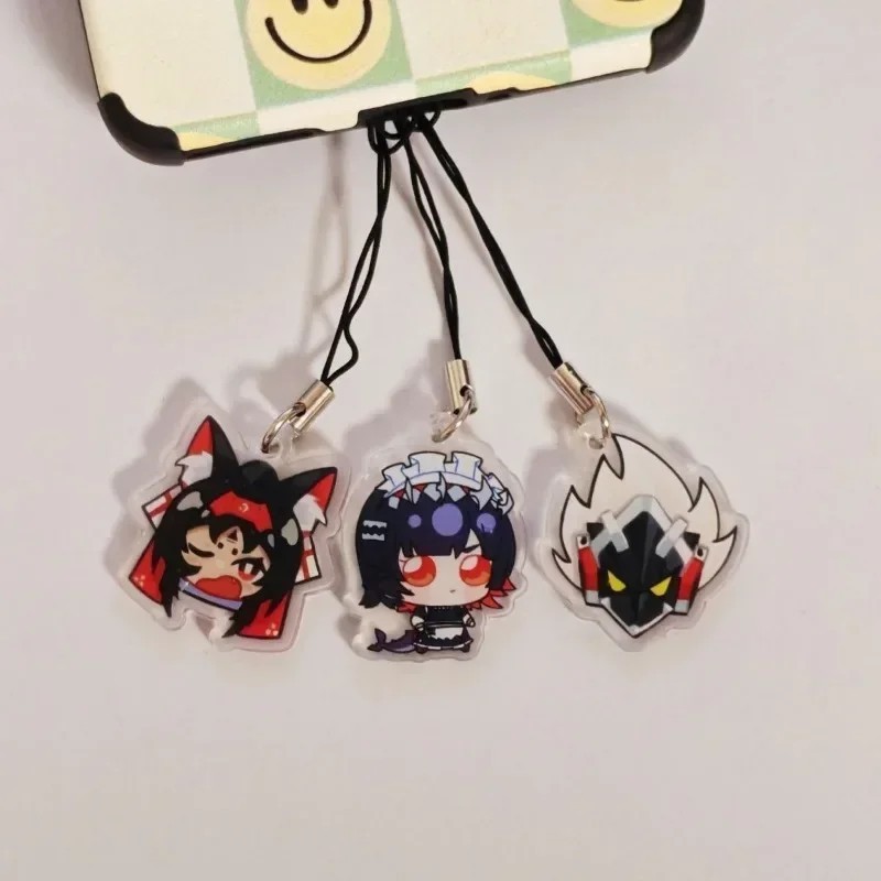 Móc khóa Zenless Zone Zero ZZZ Dây treo điện thoại Acrylic Ellen Joe Miyabi Billy Phụ kiện trang trí