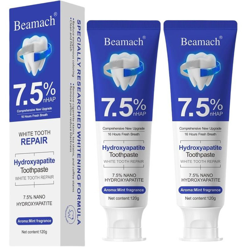 Kem đánh răng Hydroxydroxygen Apatit Kem đánh răng Nano Hydroxygen Apatit để sửa chữa làm trắng răng