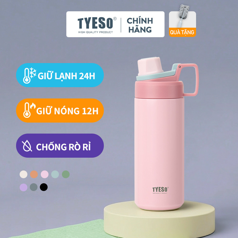 TYESO 2025 Chai 304 cách nhiệt chân không MỚI giữ lạnh và nóng 01-01008/01009/01010