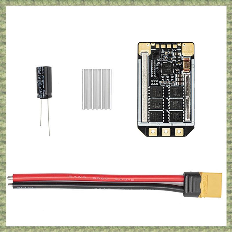 (R Q S E) AM32 6S 65A Single ESC 12V-25.2V 3-6S cho 10-13 Inch FPV Drone RC Boat RC Car ESC