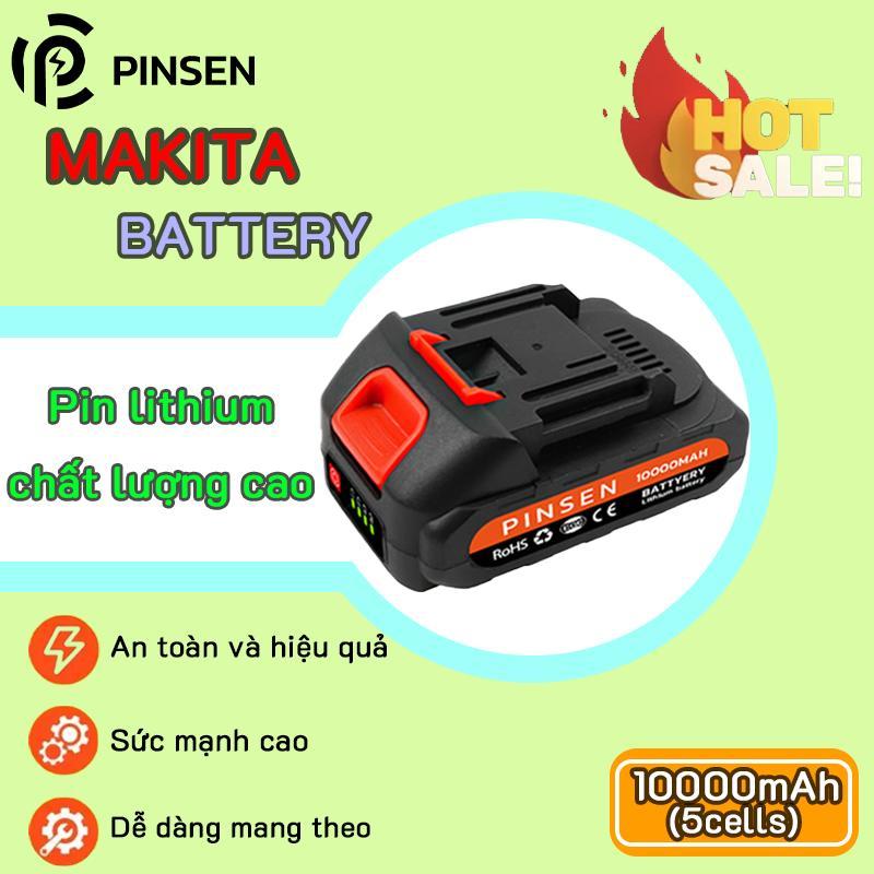 PINSEN 18V - 21V Makita 5-Cells Battery Pack Universal Battery Pack M21 Universal 4cm Pin, with Indi