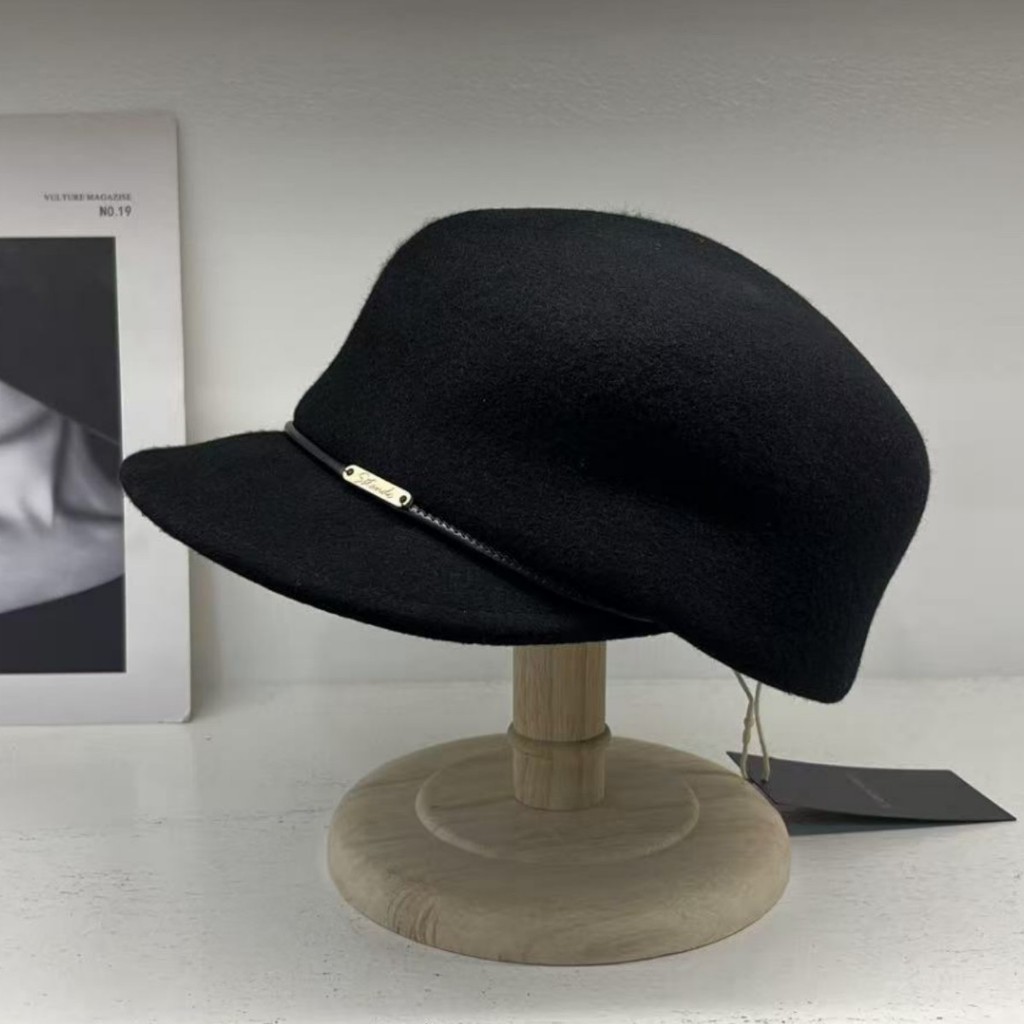 Spot Goods#Women's new beret, newsboy cap, autumn and winter octagonal cap, fashionable equestrian c