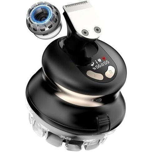 Bộ dụng cụ cắt tóc tự động dành cho nam có tông đơ – Tông đơ DIY cho Buzz Cut, Cắt phi hành đoàn, Đầ