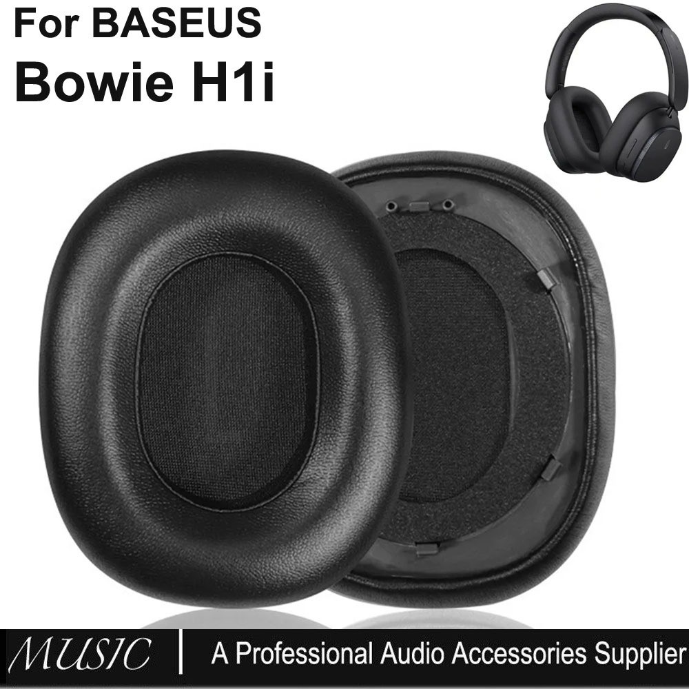 Miếng đệm tai thay thế chuyên nghiệp cho tai nghe BASEUS Bowie H1i, Đệm tai có da Protein mềm hơn