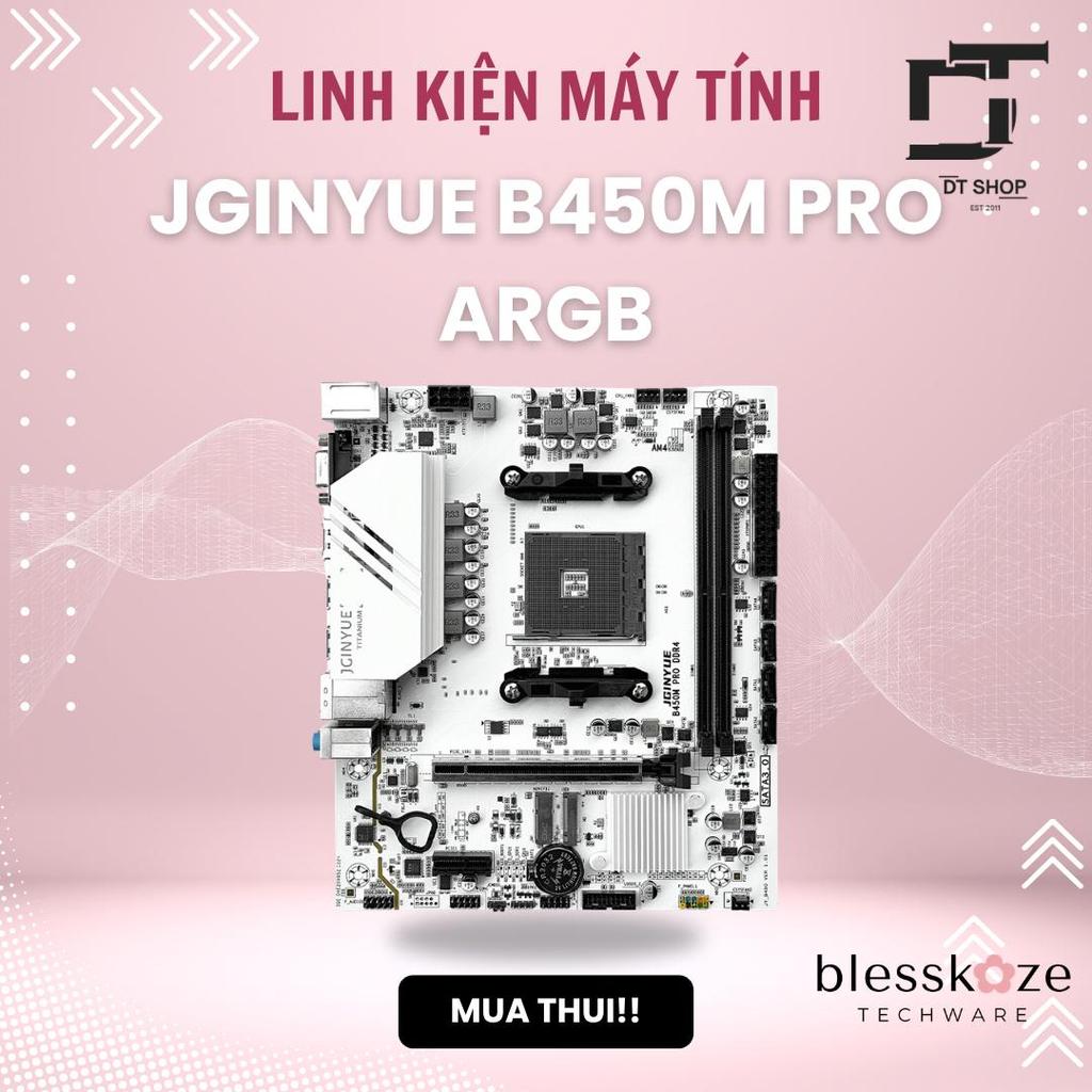 AMD JGINYUE B450M Pro Motherboard (B450/Socket AM4, 2xDDR4, m-ATX) - Bảo Hành 3 Năm