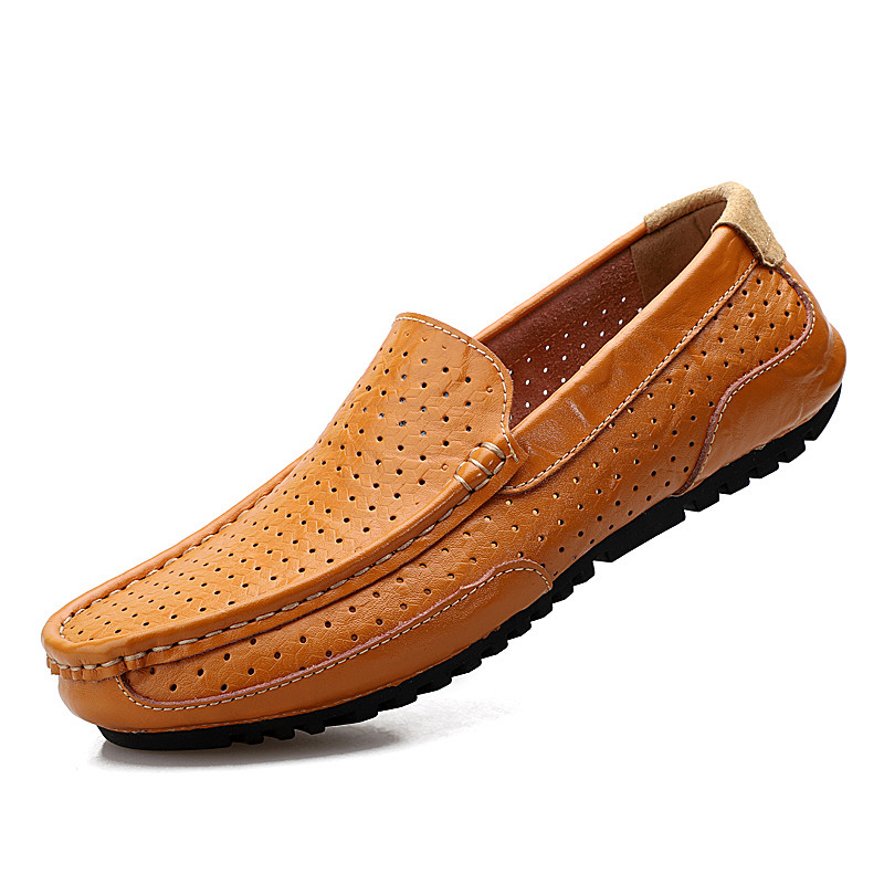 GiàY LườI Nam HàN QuốC LịCh LãM Penny Loafer Nam ChốNg Trượt Đế MềM ThoáNg Khí ChốNg MàI Mòn