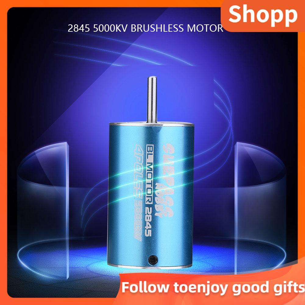 Shopp1 Yosoo Health Gear RC Car Motor & ESC 2845 12 Khe không chổi than 4 cực cho xe tỷ lệ 1/12 1/14