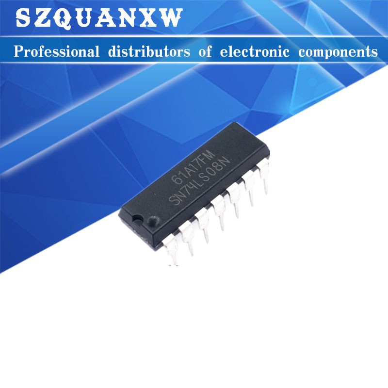 10 chiếc SN74LS08N SN74LS08 74LS08N 74LS08 DIP14 mới nguyên bản