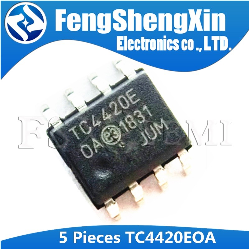 5 Cái / lốc TC4420EOA SOP-8 TC4420COA TC4420C TC4420E TC4420 Trình Điều Khiển MOSFET Tốc Độ Cao IC
