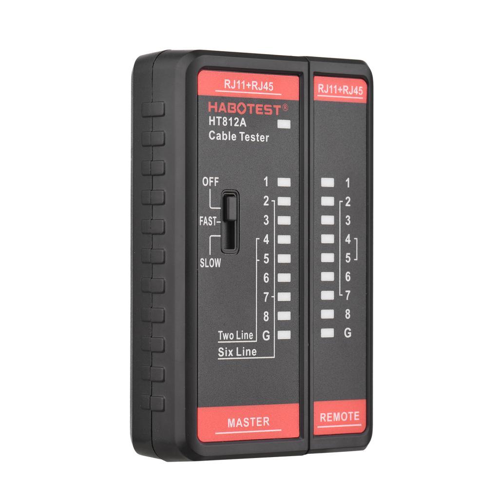 Xiyijia HABOTEST HT812A Máy kiểm tra cáp mạng Máy theo dõi dây Điện thoại Máy đo kiểm tra & Công cụ 