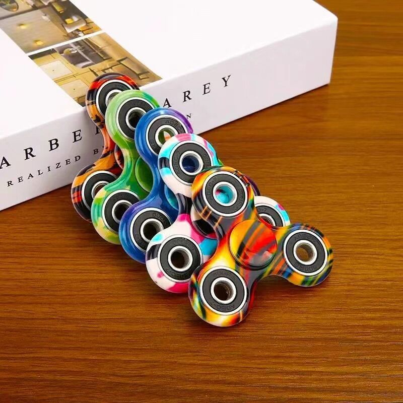 Màu Fidget Spinner EDC Fidget Spinner Rainbow Spinner Đồ chơi chống lo âu Tập trung Giảm căng thẳng 