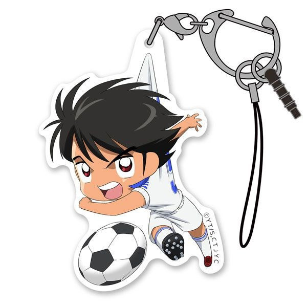 Cute Cartoon Captain Tsubasa Acrylic Keychain Figure HD Game Peripherals Arrangement Office  Car Bag
