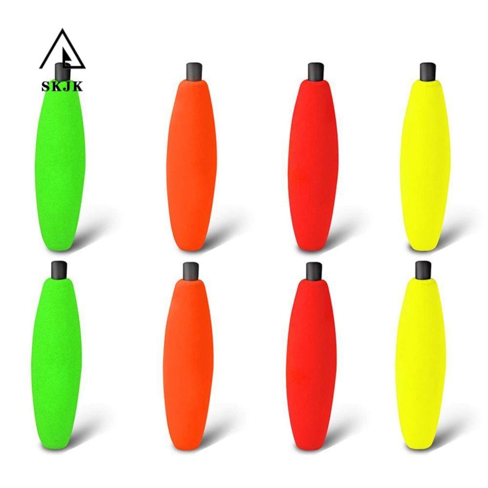 SKJK 10 CÁI xì gà nổi, có phích cắm ống S M L XL Câu cá đúc dài, ống phao nổi có độ cứng cao Phao câ