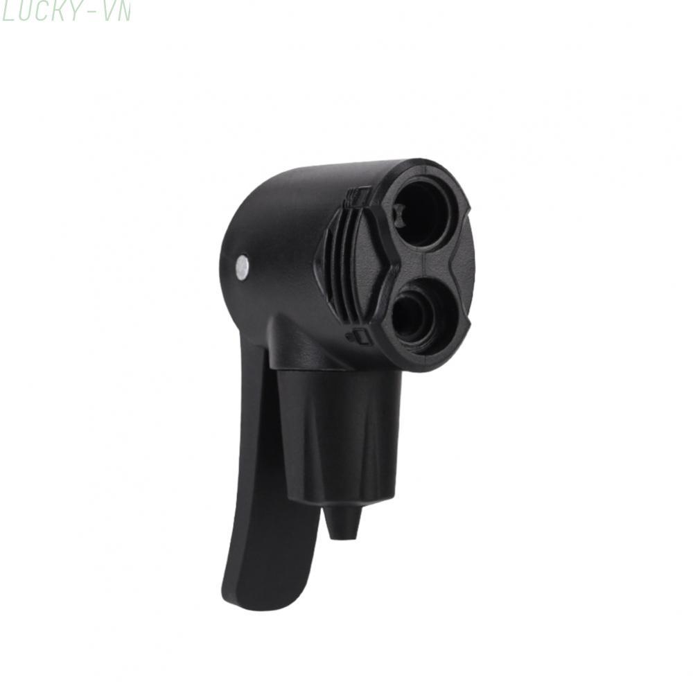 Doublehead Bicycle Pump Adapter Valve Compatible with PRESTA and Schrader Valves
