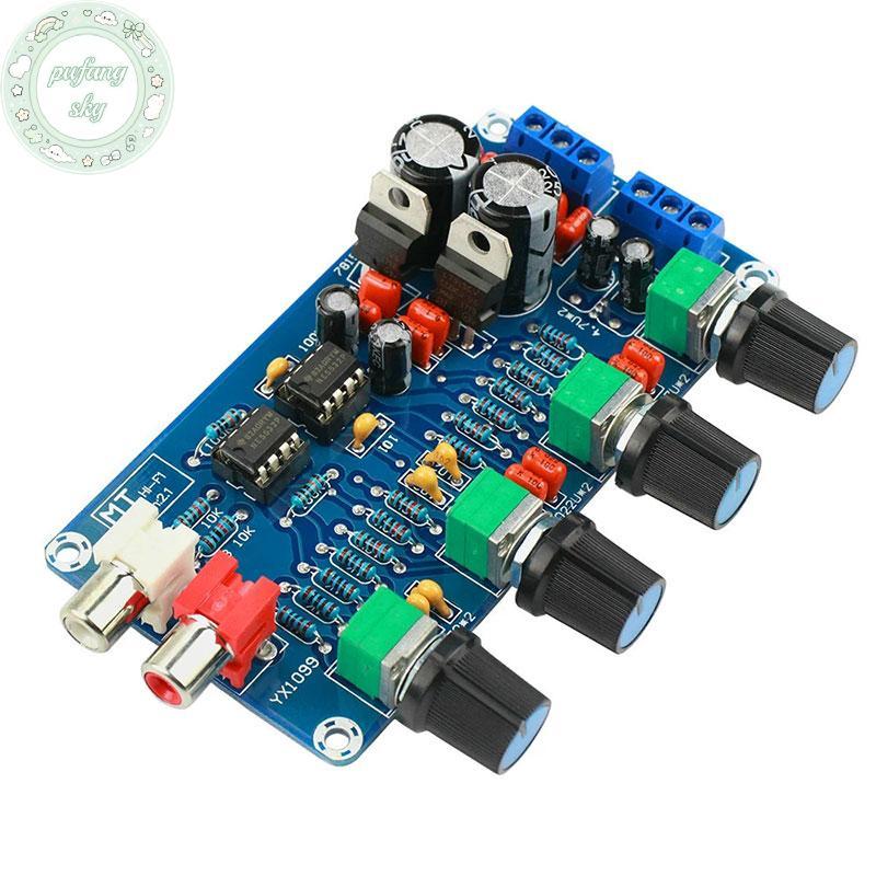 PUSKY NE5532 Stereo Preamplifier Tone Board Âm Thanh 4 Kênh Khuếch Đại Module VN