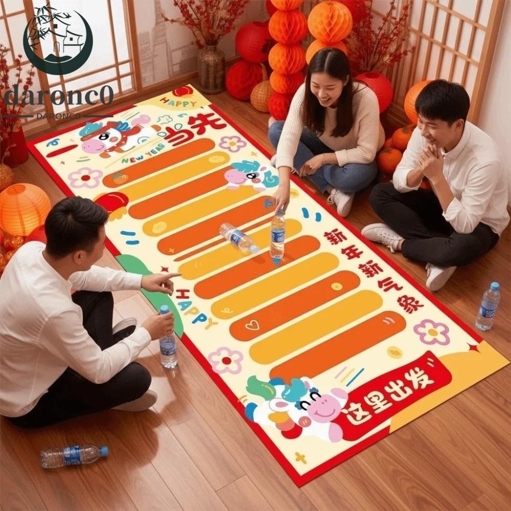 Thảm chơi game năm mới DARONC0, Thảm chơi game lăn chai lớn