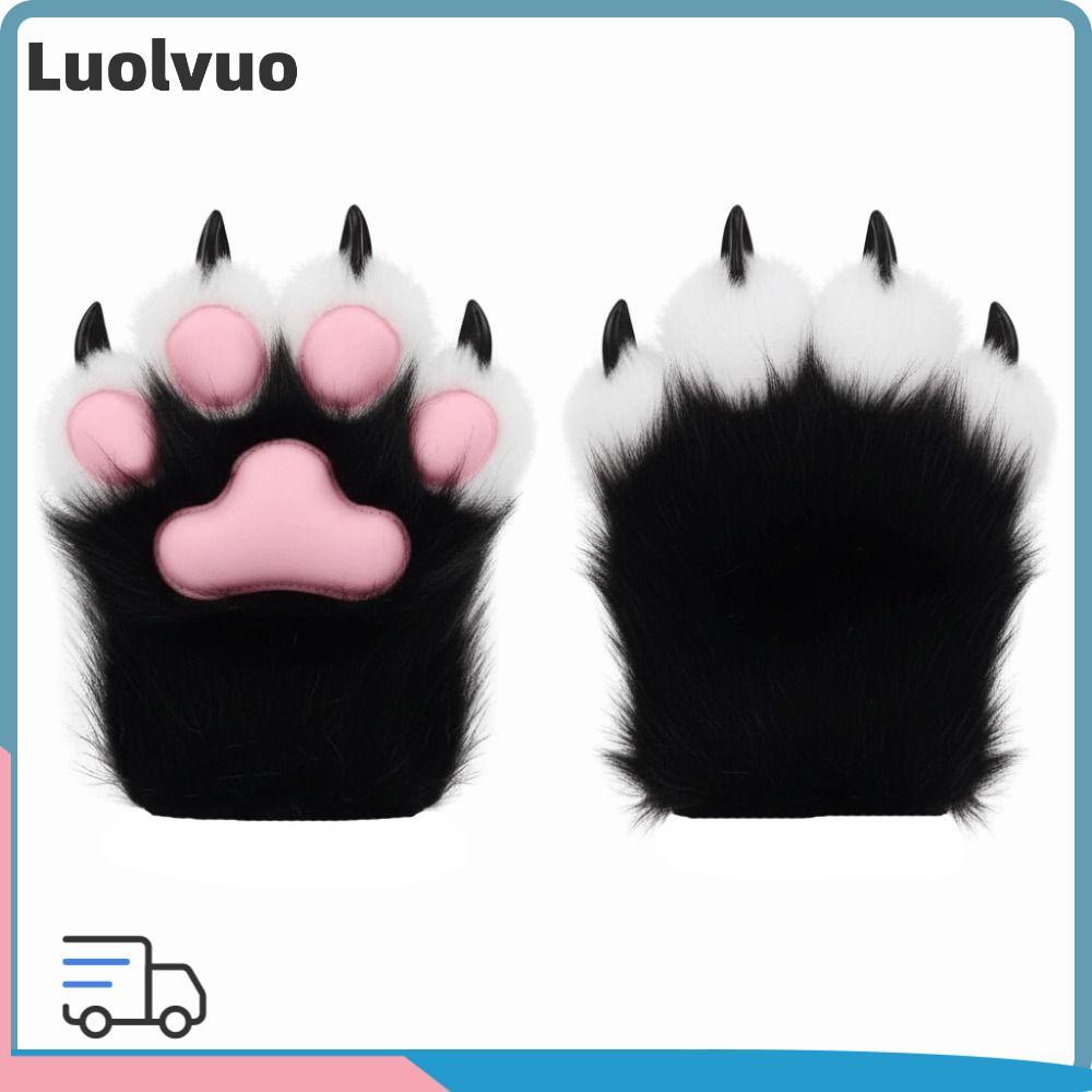 Găng Tay Furry Fursuit Ấm Áp, Dễ Thương cho cosplay và hóa trang