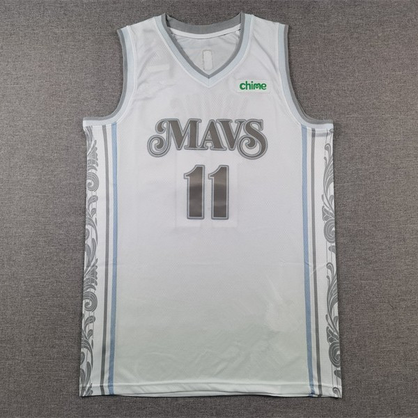 Áo bóng rổ thêu người Mỹ màu trắng Irving