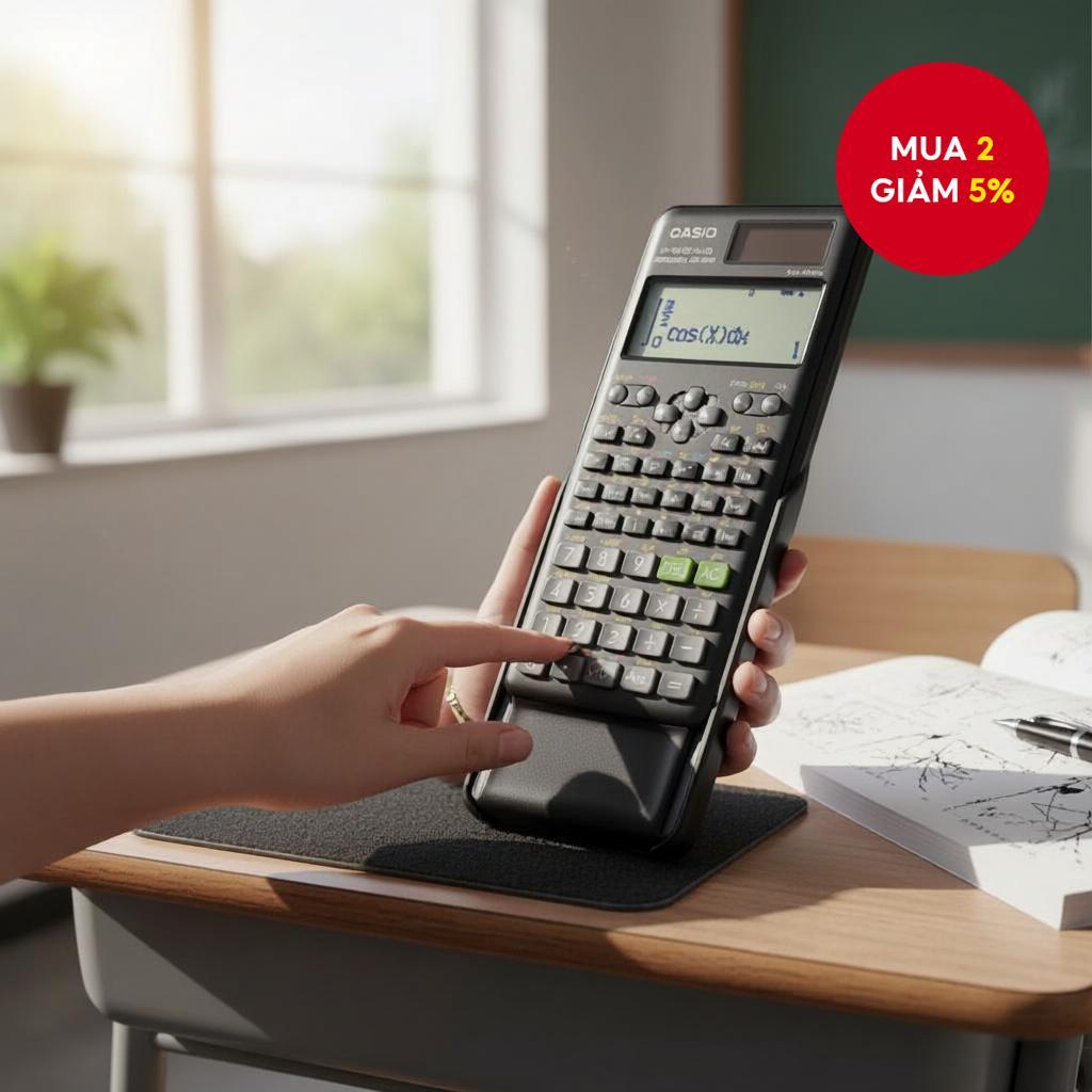Máy tính khoa học Casio FX-991EX FX-991ES Plus FX-82MS Phiên bản mới 240 chức năng Phiên bản thứ 2 d
