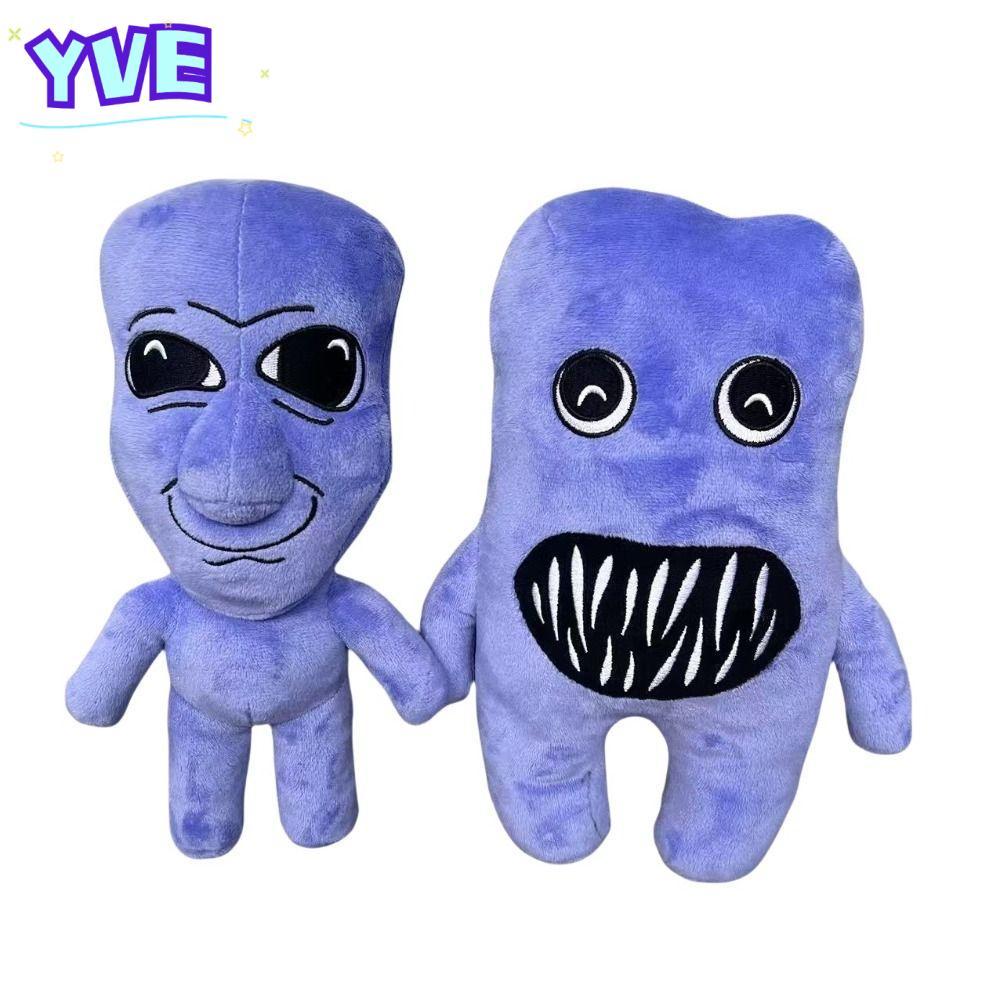 Búp bê sang trọng YVE Blue Demon, Thiết kế nhồi bông mềm ngộ nghĩnh Ao Oni Đồ chơi sang trọng, Hình 