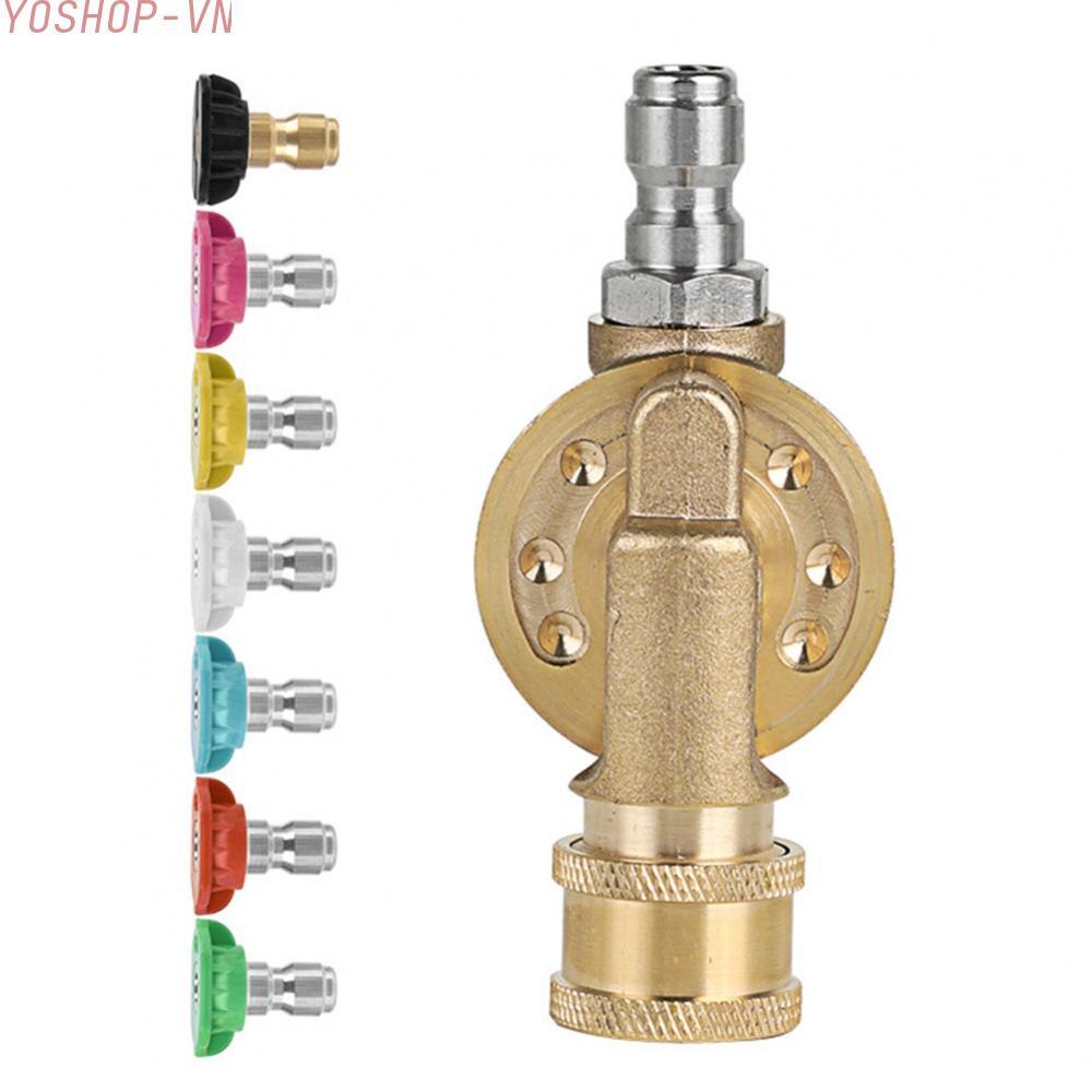 [Ysp]High Pressure Kettle 240 Degree Rotation 4500 PSI Compatibility Nozzle Connector
