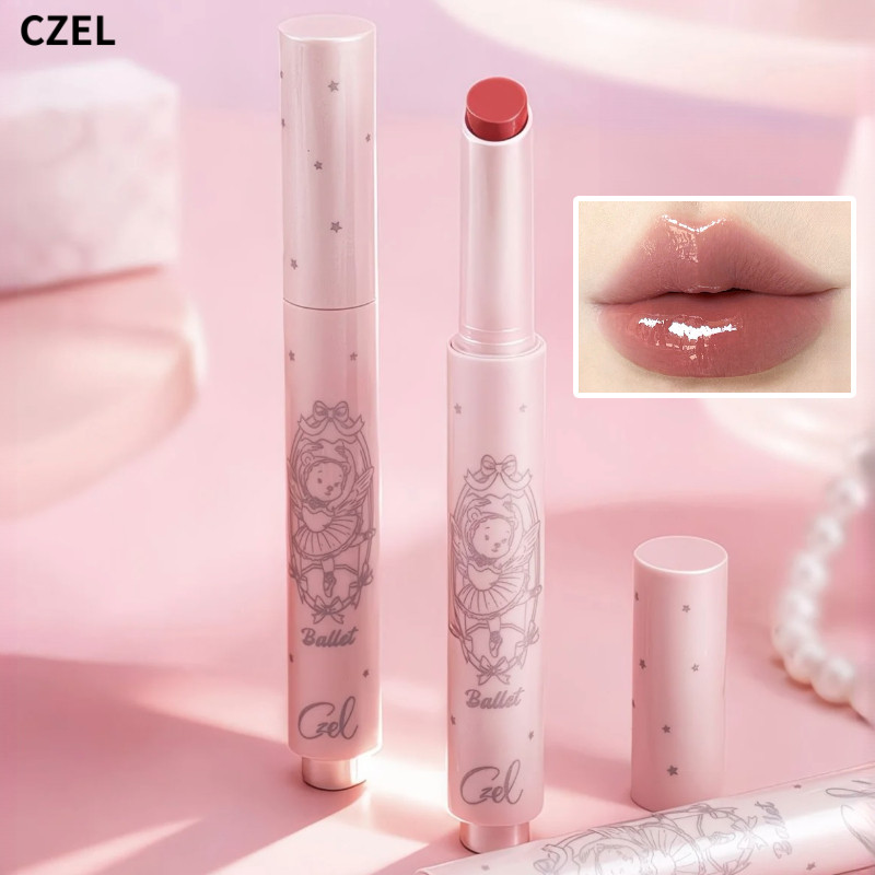 CZEL Gương son bóng dạng đặc, bóng nước trong suốt