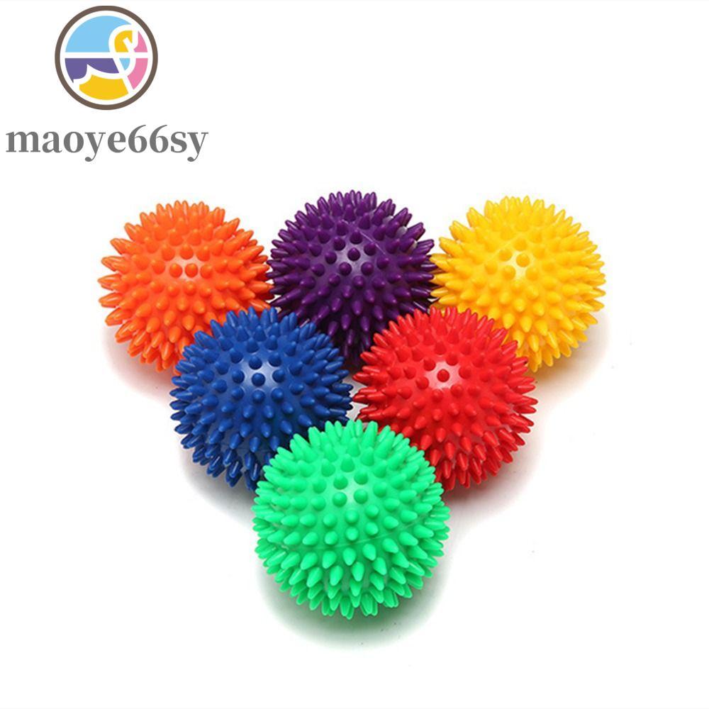 MAOYE66SY Massage Ball Feet Plantar Fascia Massage Di Động Bóng Tập Thể Dục Mềm Spike Ball Hedgehog 