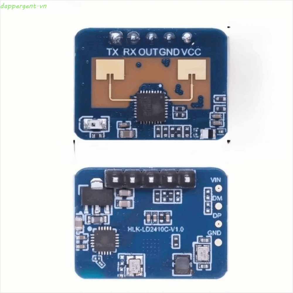 Cảm biến DAPPERGENT LD2410C, Radar sóng FMCW Phát hiện không tiếp xúc Cảm biến radar 24GHz, MMwave t