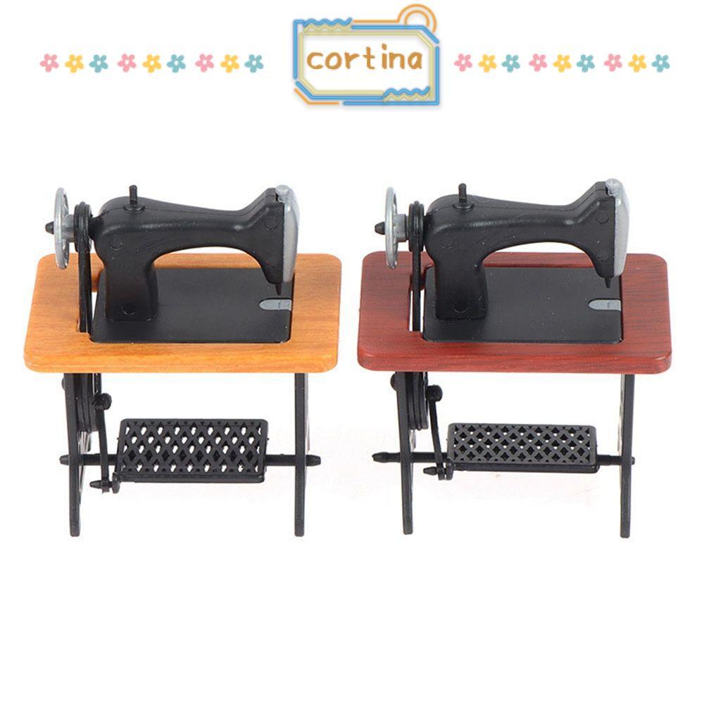 Máy may gỗ CORTINA ABS Mini tinh tế 2 kiểu máy may búp bê