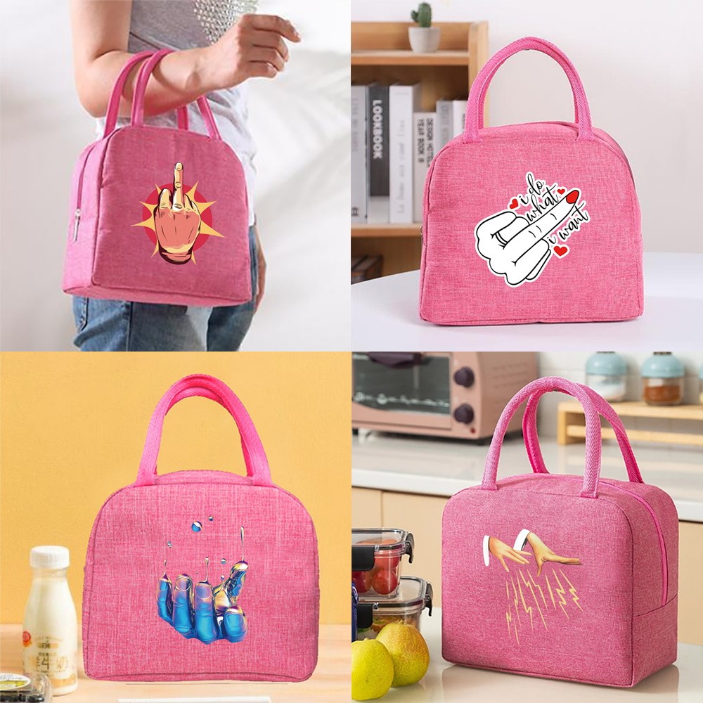 Leak-proof Thickened handbag lunch bag In stock Outdoor picnic Insulated lunch bag Student portable 