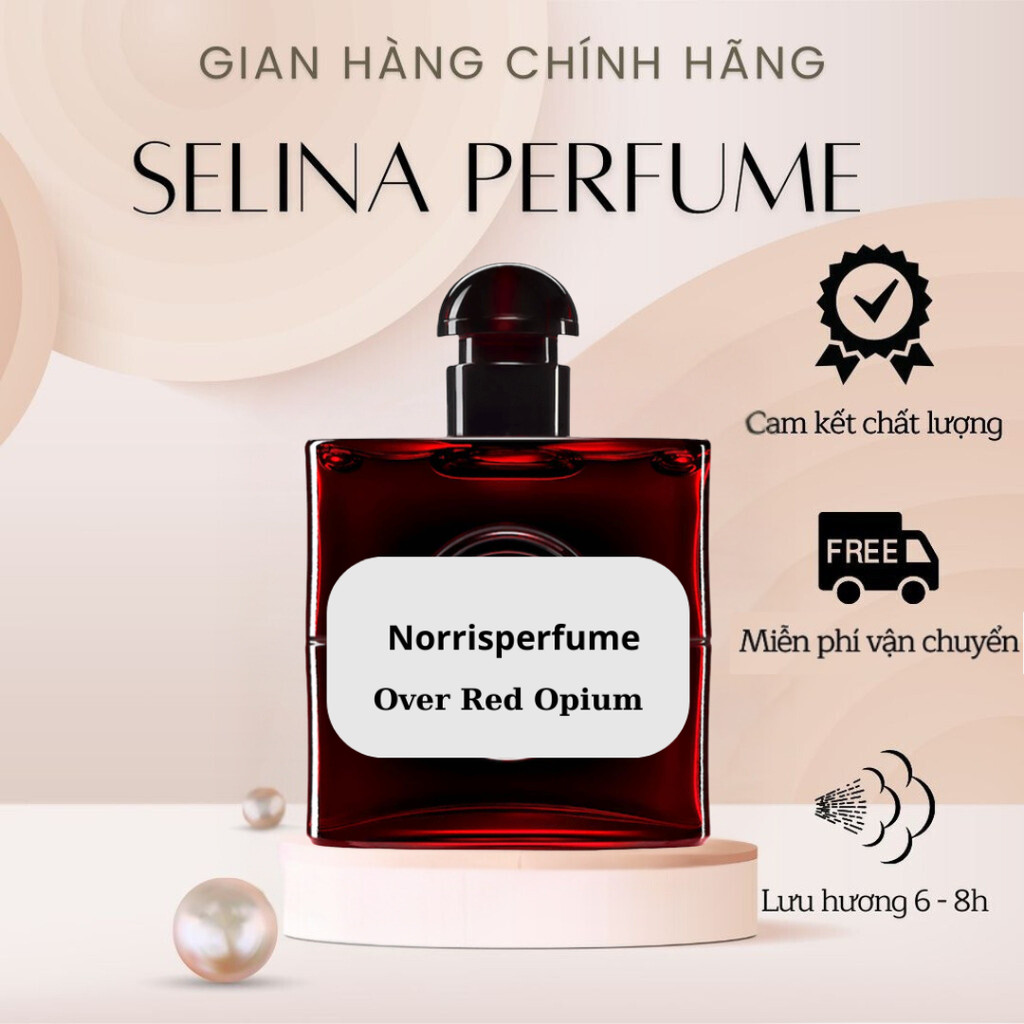 [ Chính hãng ] Nước Hoa nữ 100ml Norrisperfume Opium Over Red EDP, Cá tính, Gợi cảm, Lôi cuốn