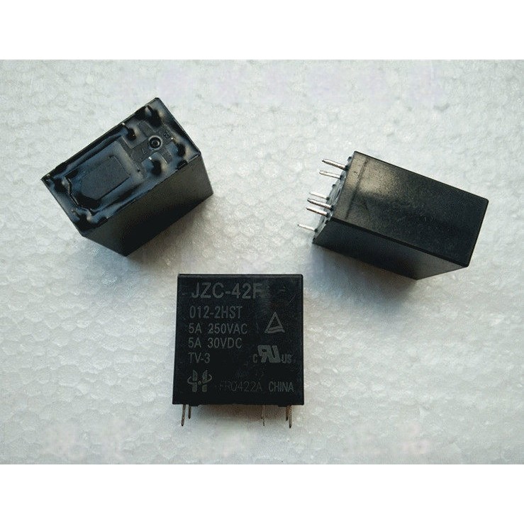 ((1 cái) Linh kiện điện tử Hàng có sẵn JZC-42F 012-2HST Máy tạo Macro 6 chân HF42F