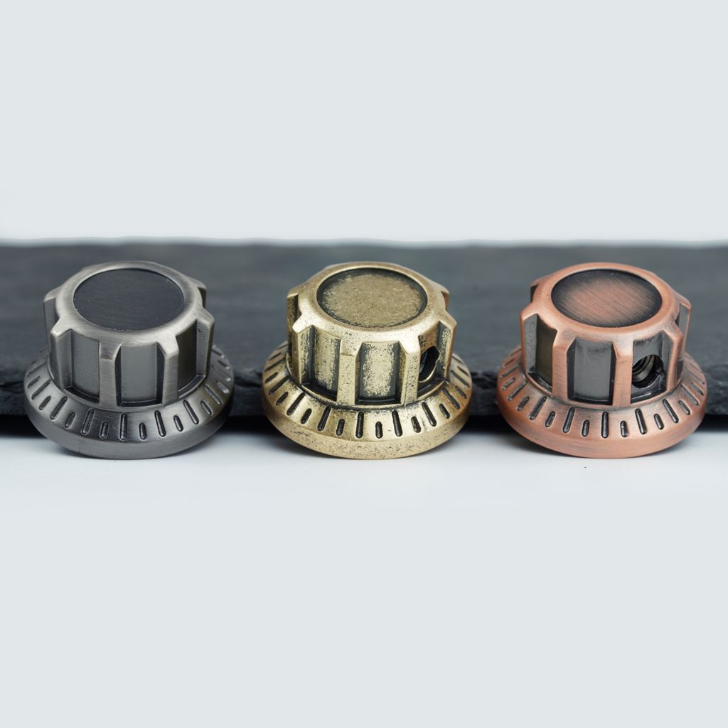 Bộ núm áp kế Guyker NKB-007 Đường kính đồng vàng 6MM