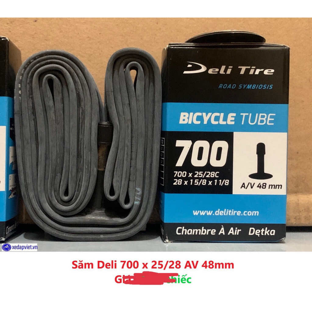 Ruột Xe Đạp Deli 700x25/28c (48AV)