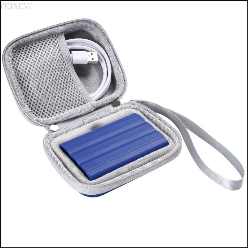 Túi đựng hộp cứng VEIN cho túi đựng SSD T7 Shield Túi xách EVA có dây đeo