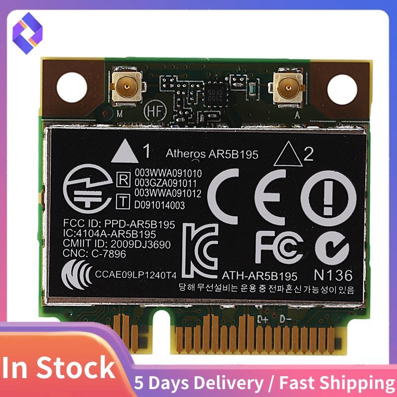 AR9285 AR5B195 150M + BT3.0 Thẻ không dây PCI-E nửa Mini SPS:593127-001 592775-001 cho 430 431 435 4