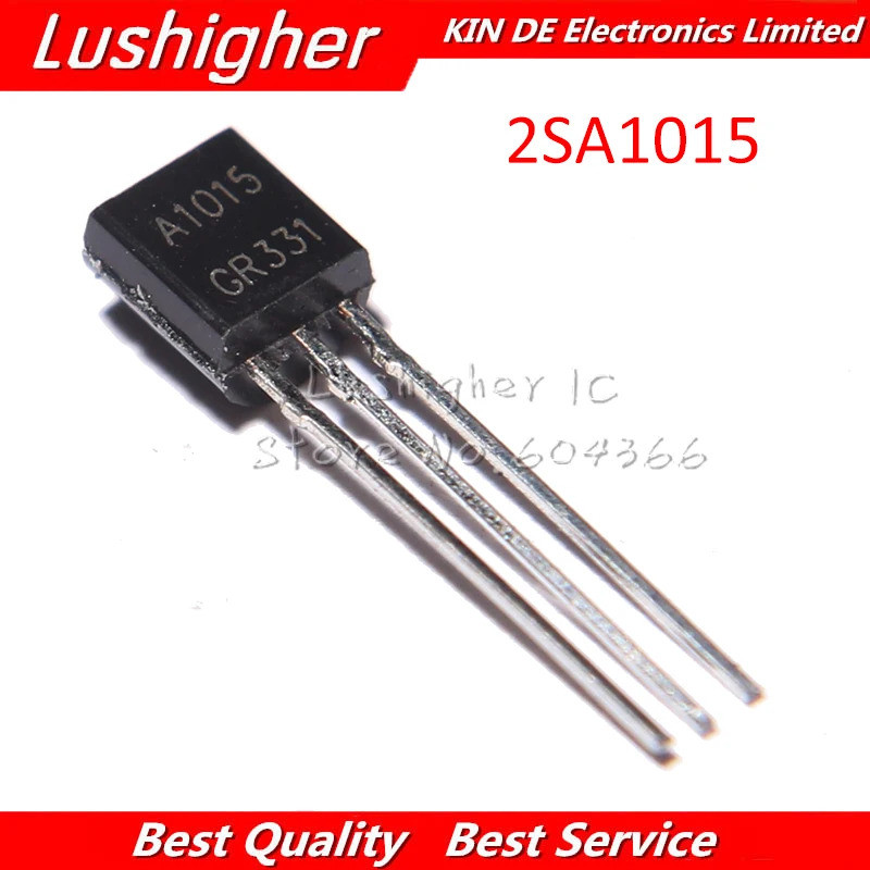 100 chiếc 2SA1015 TO-92 2SA1015GR TO92 A1015 Transistor Mới Ban Đầu