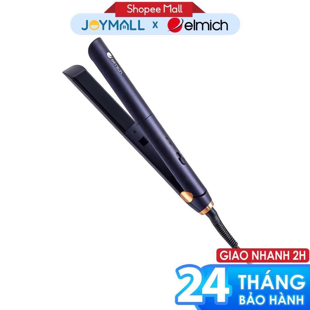 Máy Là Duỗi Tạo Kiểu Tóc Elmich HDE8595 30W, Hàng Chính Hãng, 2 Trong 1 Uốn Duỗi Tiện Lợi - JoyMall