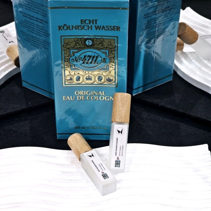 (Chiết) ECHT KOLNISCH WASSER - Nước hoa No4711 Original Eau De Cologne 10ml [auth]