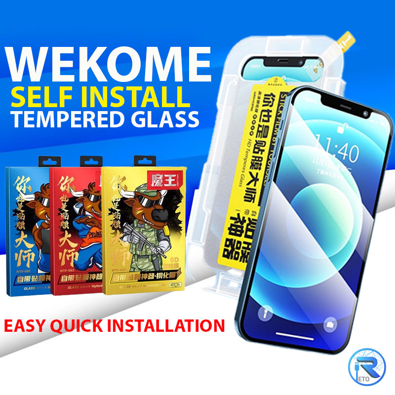My Lord 6D HD Phim Cường Lực Bảo Vệ WK Tương Thích Cho 14 14Plus 13 13Pro 13ProMax 12 Mini 12Pro 12P