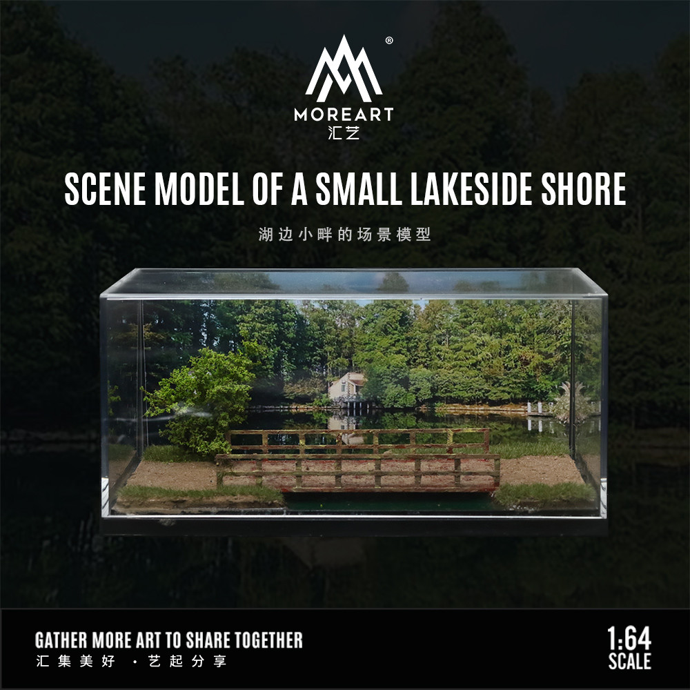 [ORDER] Mô hình diorama MOREART 1:64 Lakeside Scene MO901309