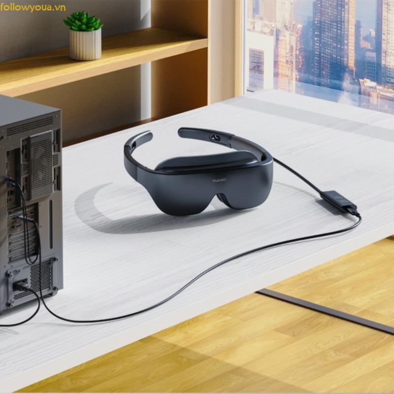 Fol DP Sang USB C 4K 60Hz Cáp Video Kích Hoạt Cảm Ứng Tương Thích Cho Nreal Xreal L Màn Hình Di Động